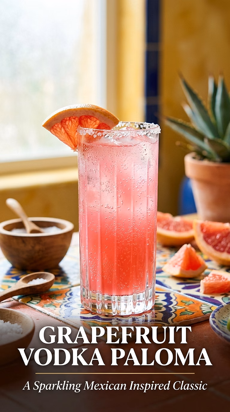 Grapefruit Vodka Paloma