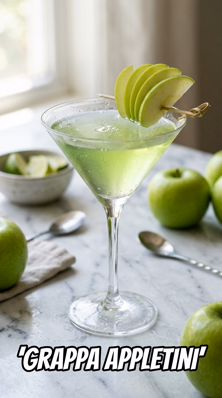 Grappa Appletini