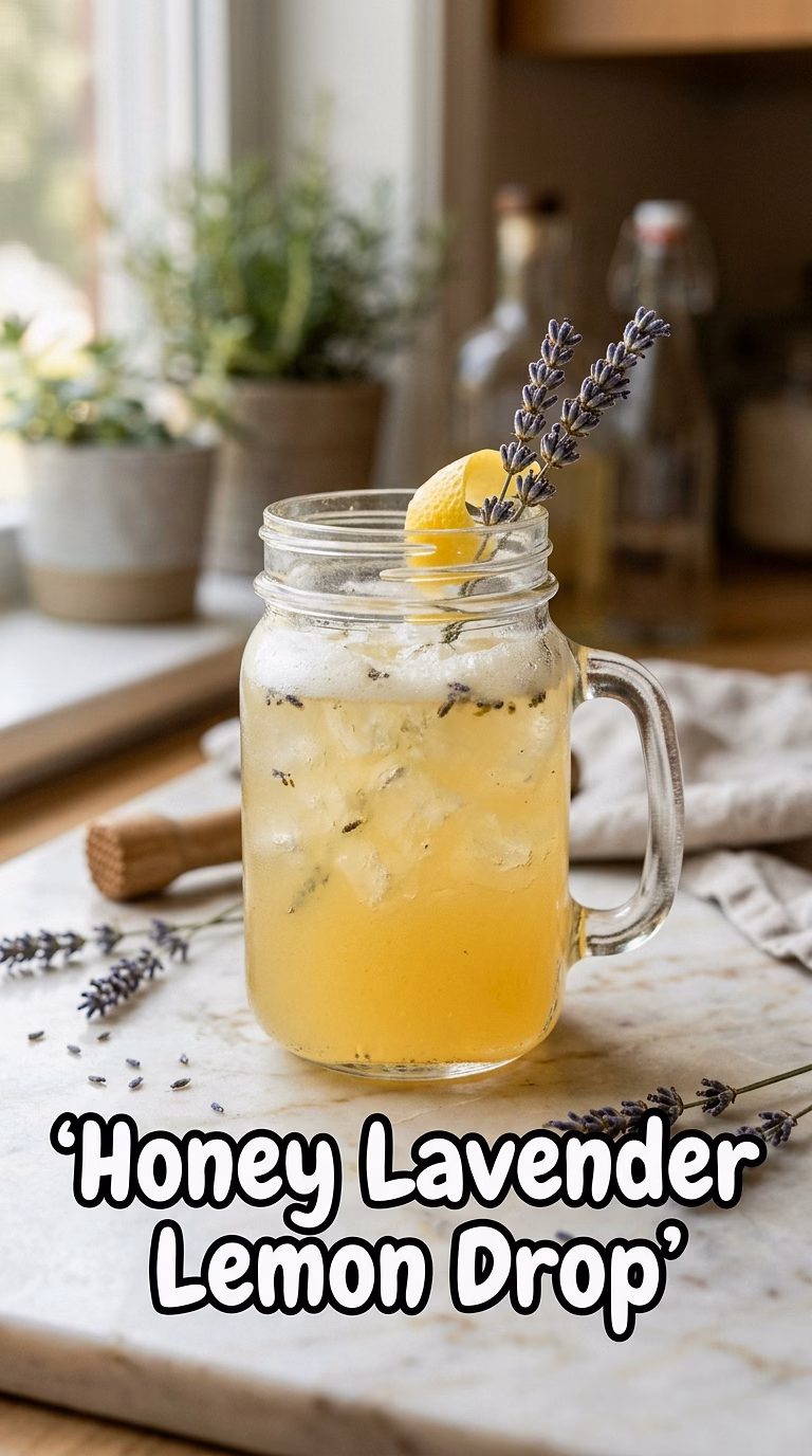 Honey Lavender Lemon Drop