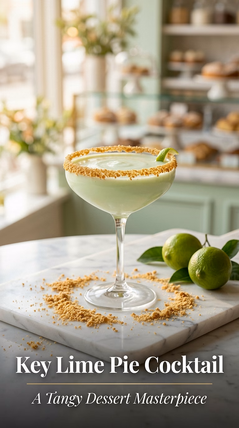 Key Lime Pie Cocktail