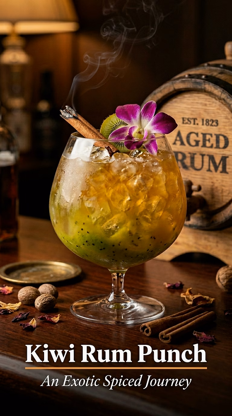 Kiwi Rum Punch