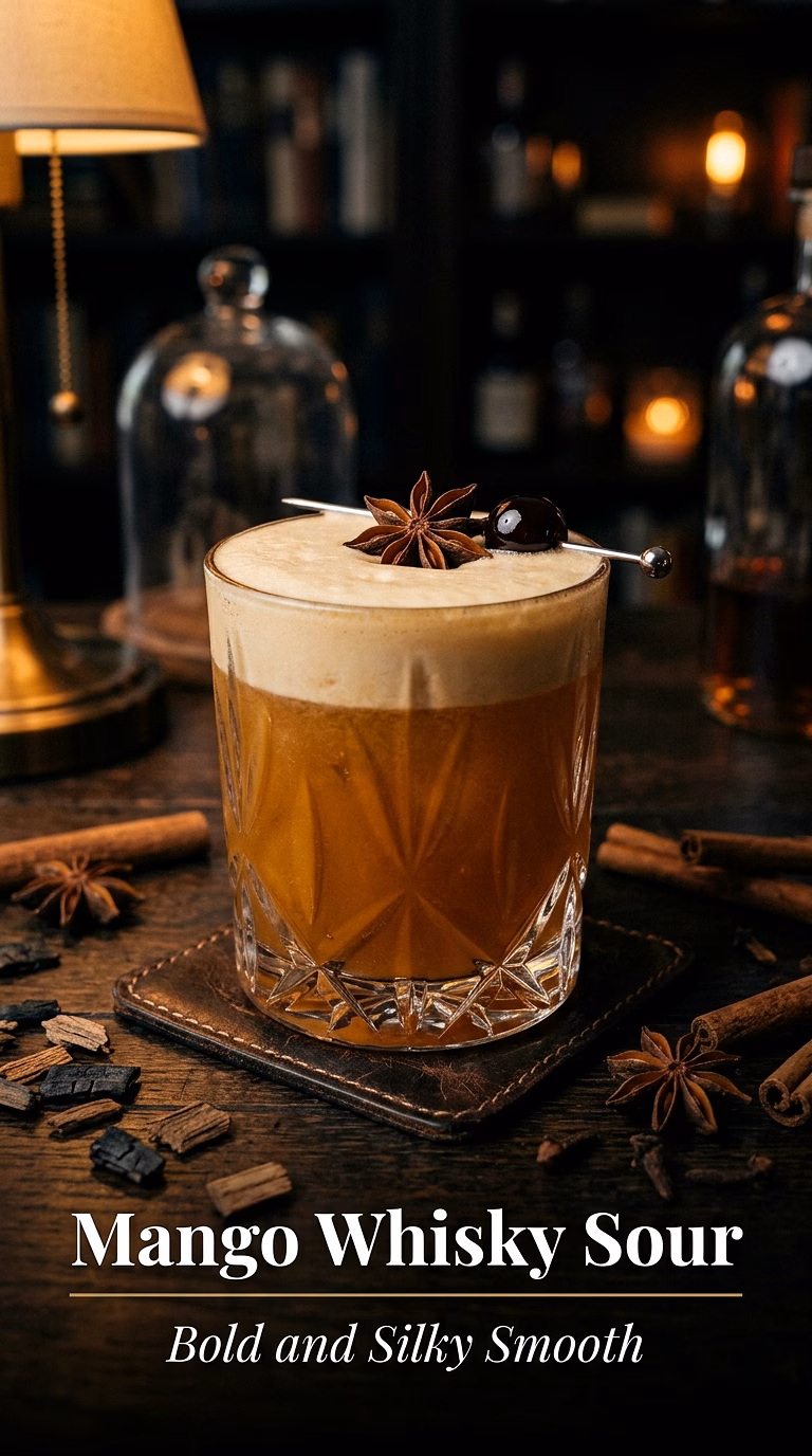 Mango Whisky Sour