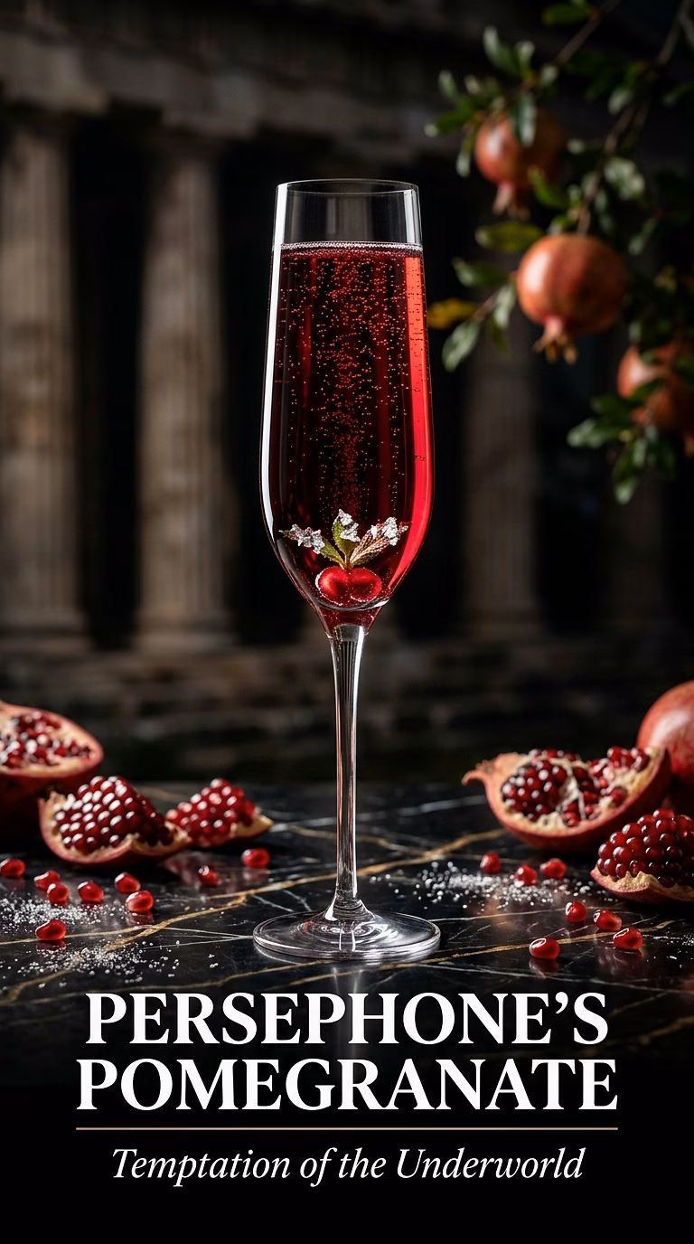 Persephone's Pomegranate Cocktail