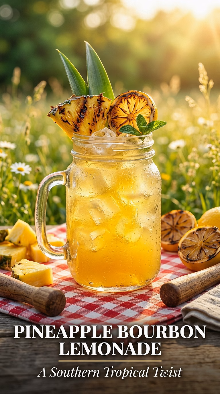 Pineapple Bourbon Lemonade