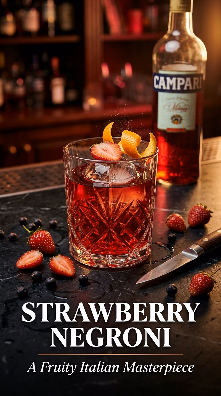 Strawberry Negroni