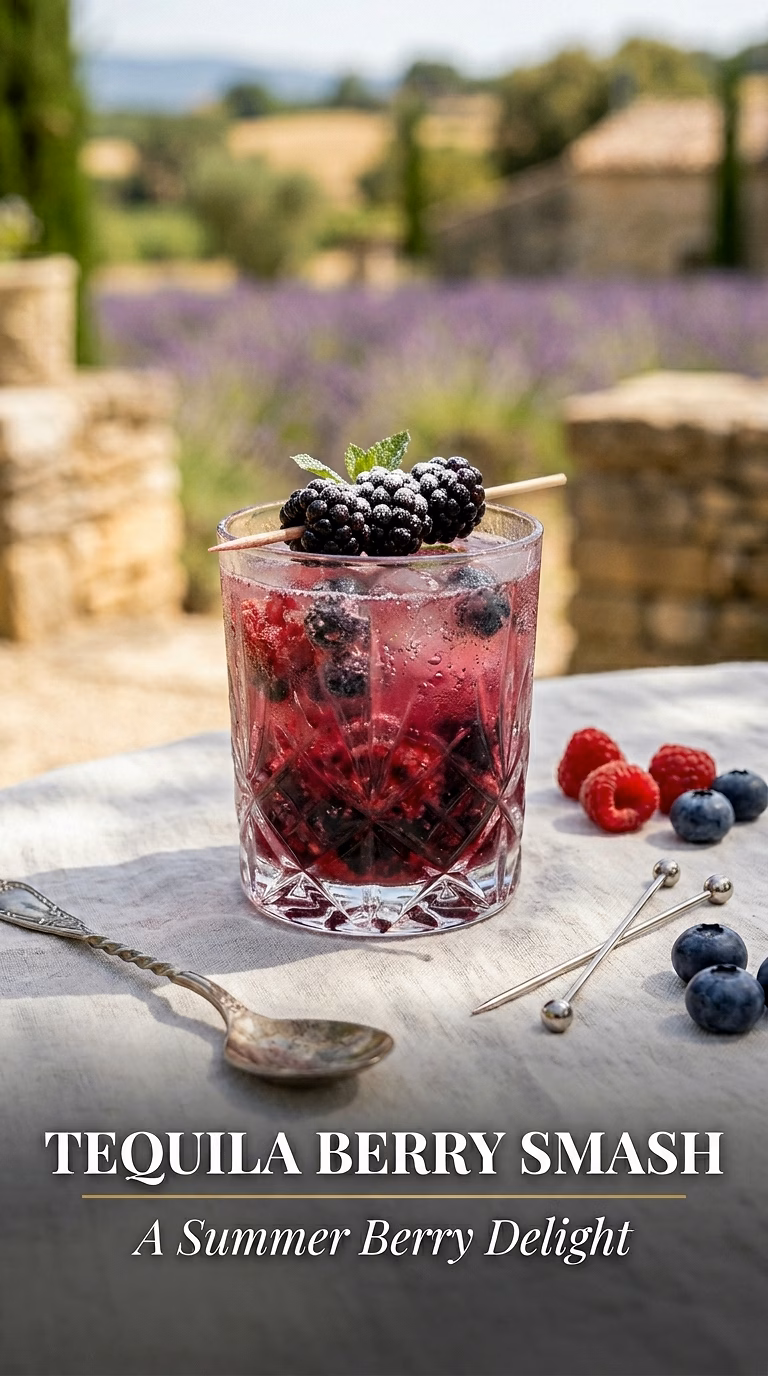 Tequila Berry Smash