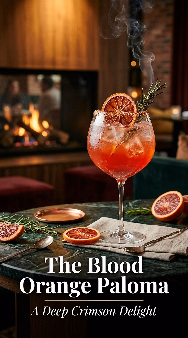 The Blood Orange Paloma