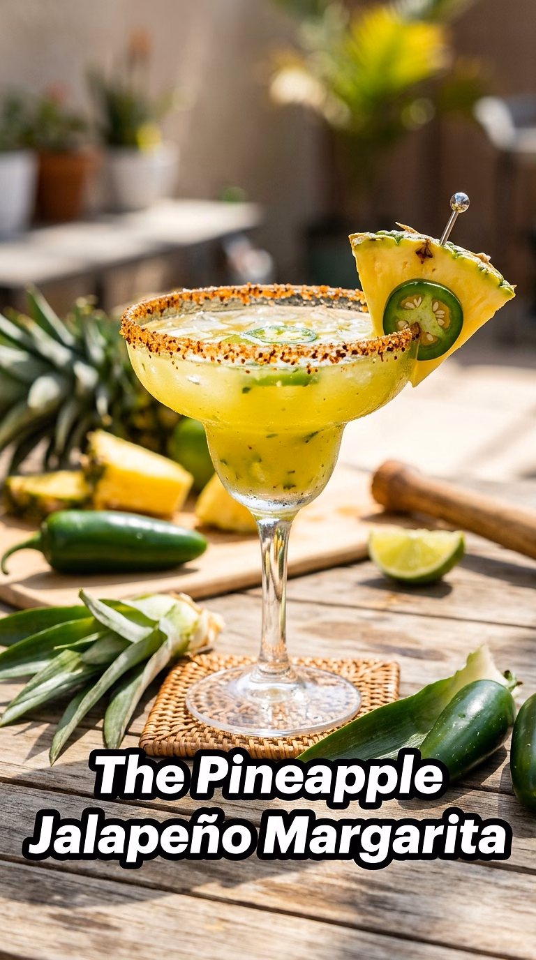 The Pineapple Jalapeño Margarita