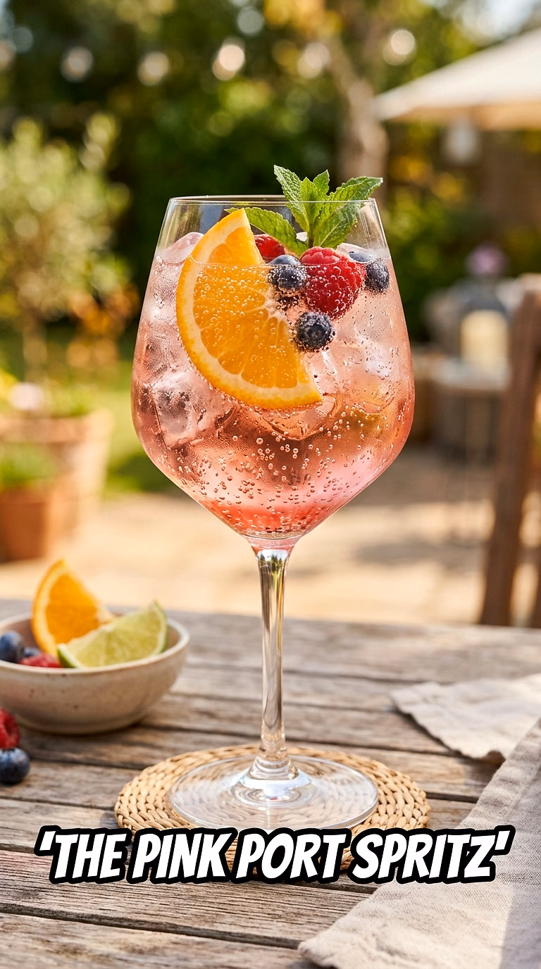 The Pink Port Spritz
