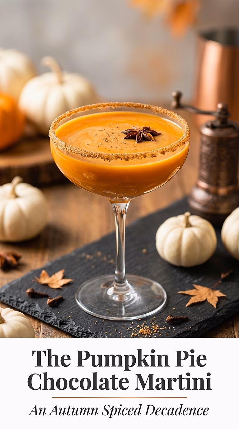 The Pumpkin Pie Chocolate Martini
