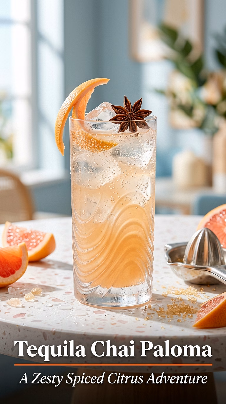 The Tequila Chai Paloma