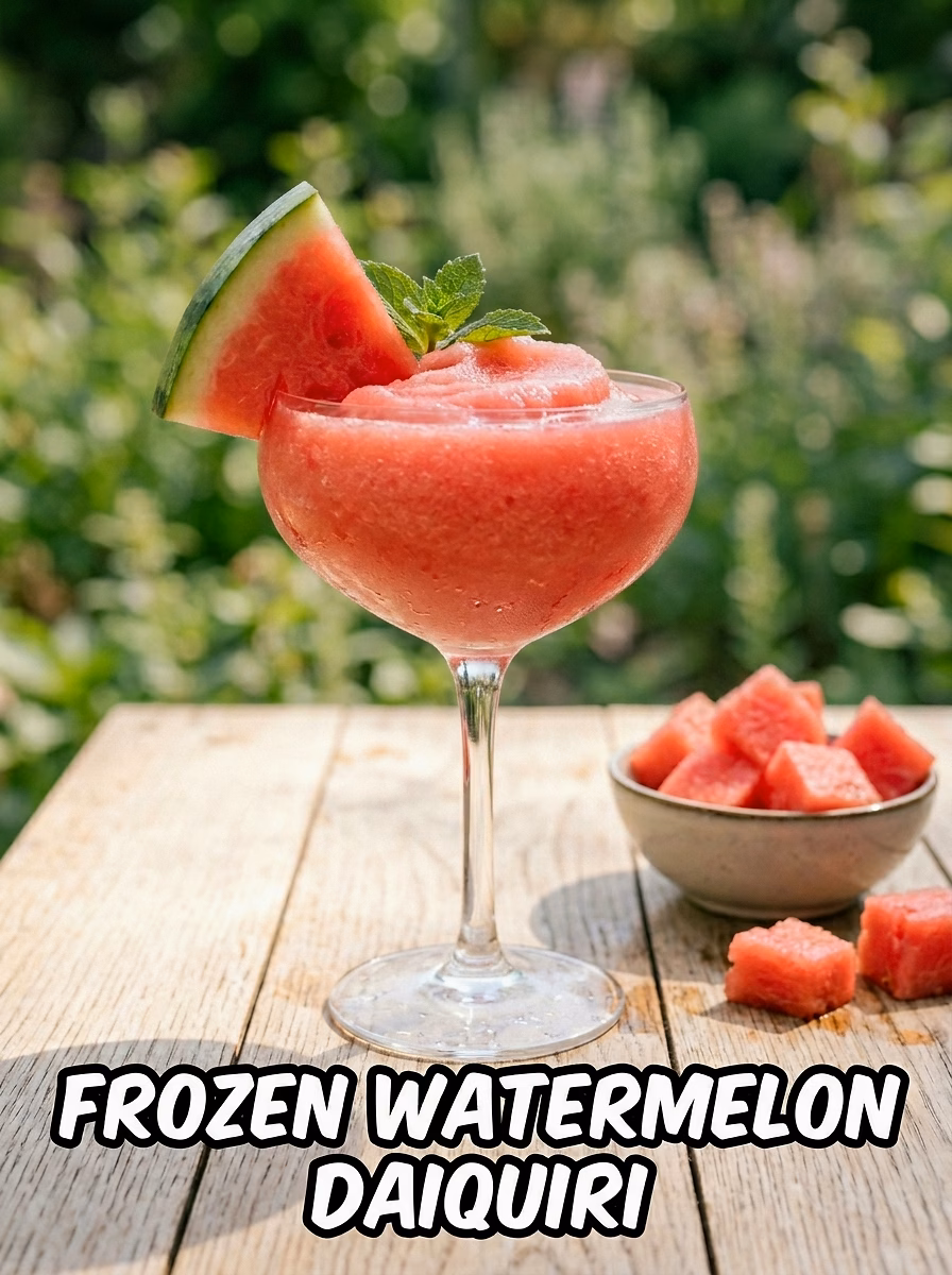 Frozen Watermelon Daiquiri