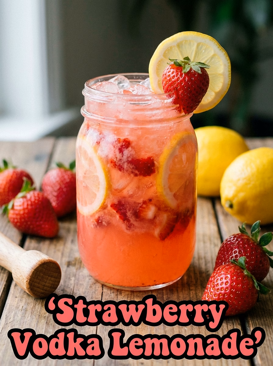 Strawberry Vodka Lemonade