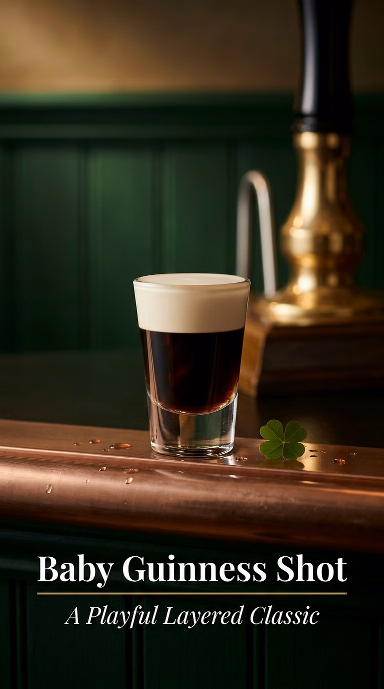 Baby Guinness Shot