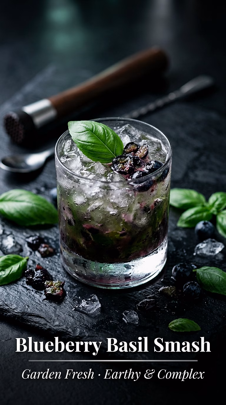 Blueberry Basil Smash