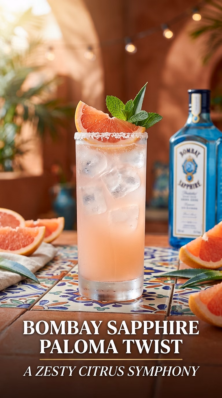 Bombay Sapphire Paloma Twist