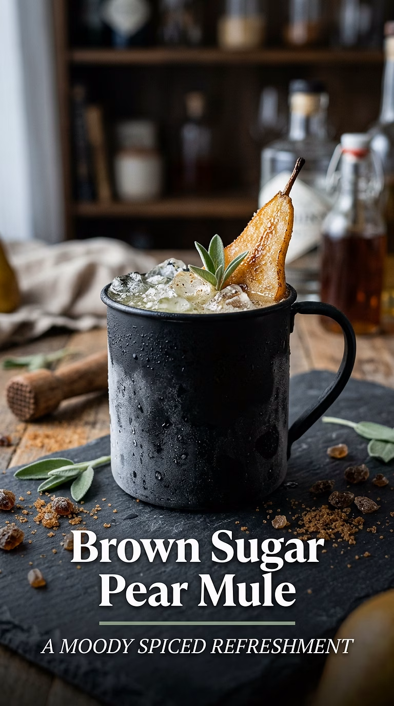 Brown Sugar Pear Mule