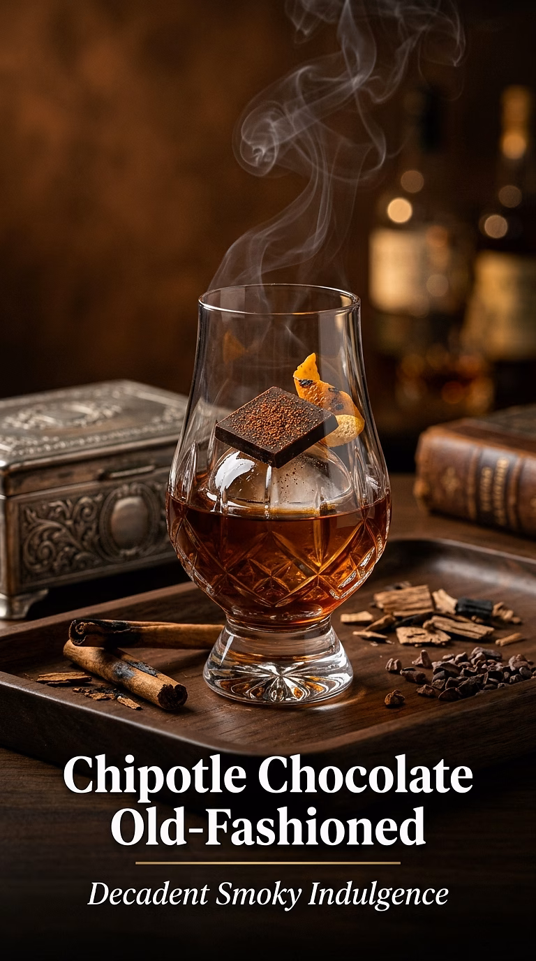 Chipotle Chocolate Old-Fashioned