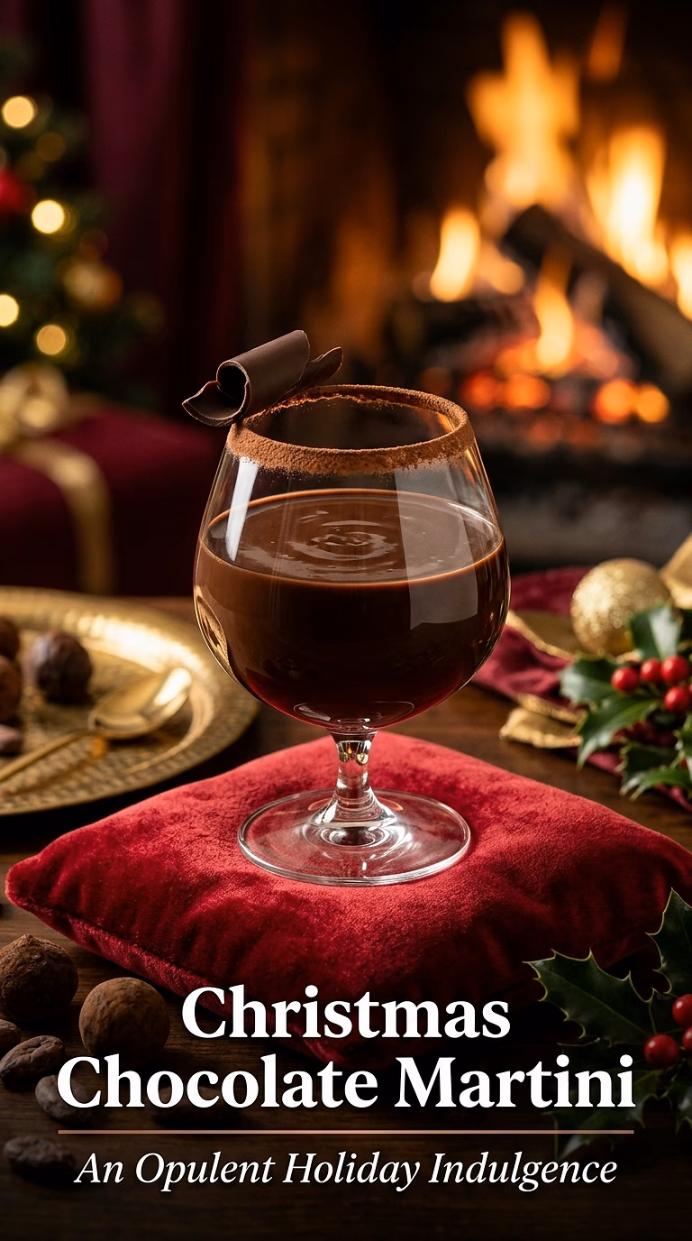 Christmas Chocolate Martini