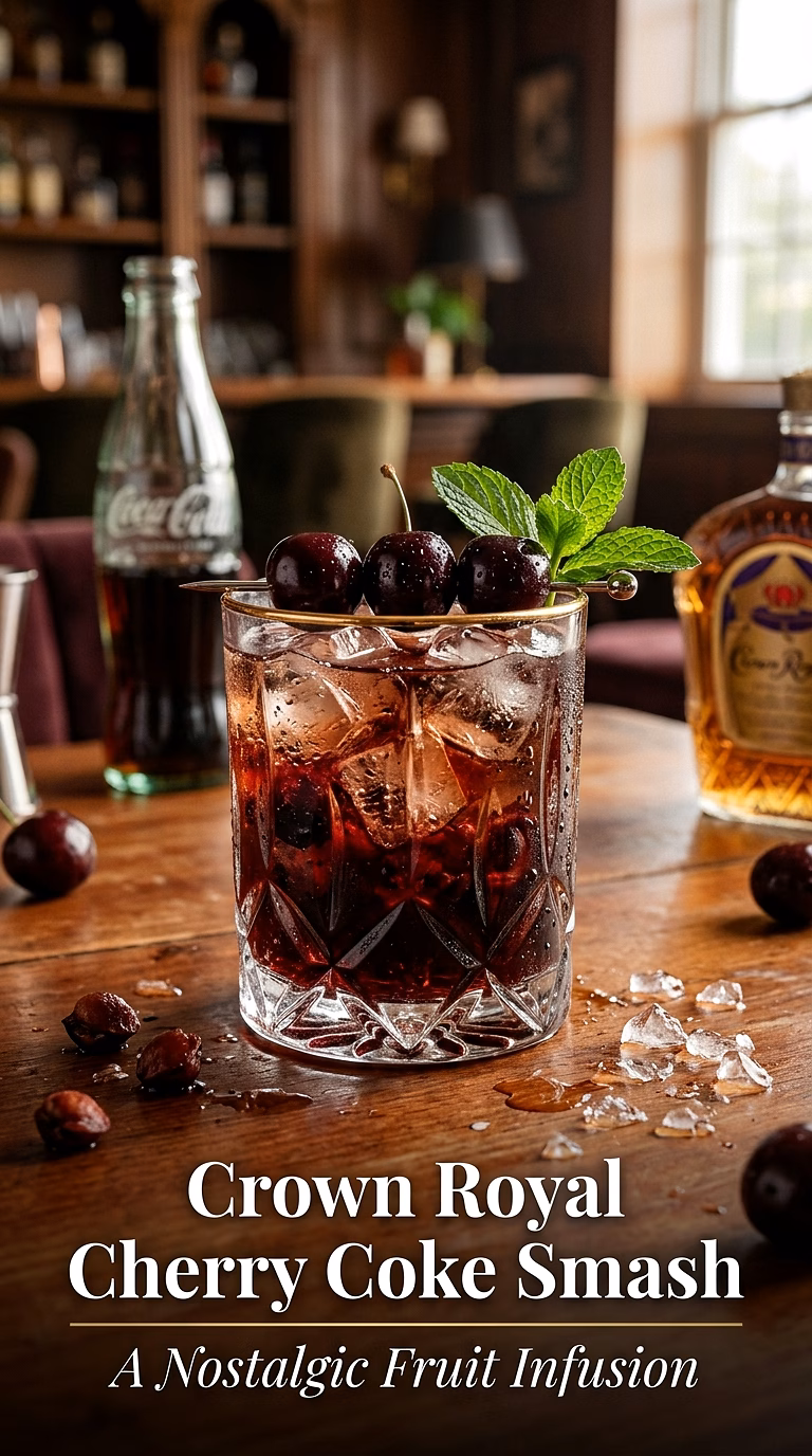 Crown Royal Cherry Coke Smash