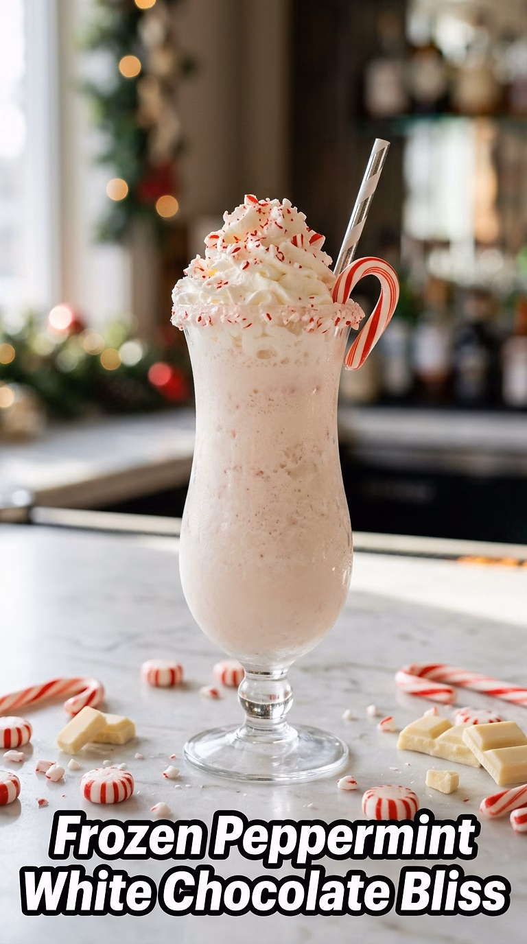 Frozen Peppermint White Chocolate Bliss