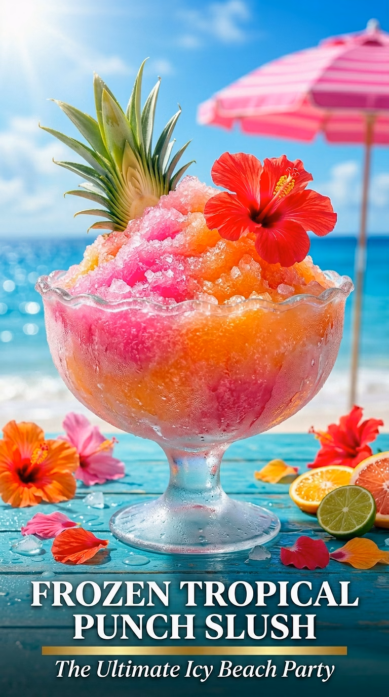 Frozen Tropical Punch Slush