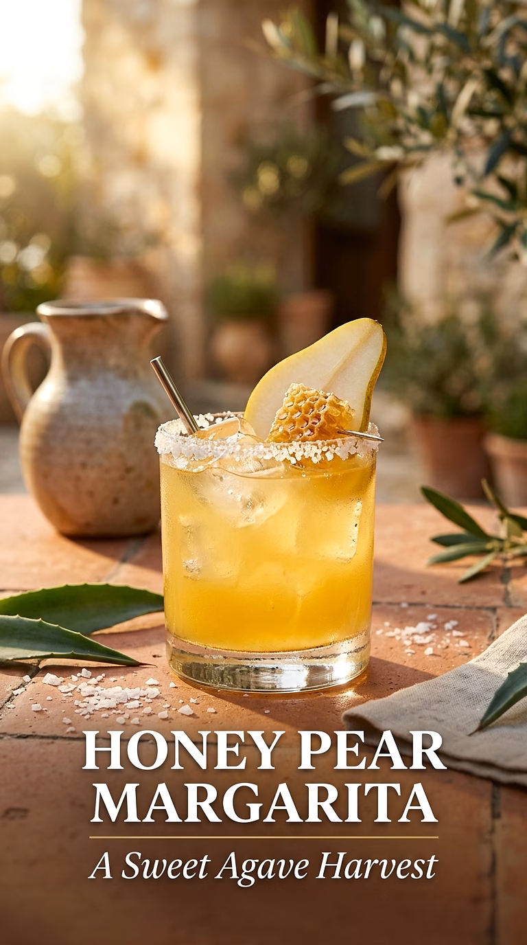 Honey Pear Margarita