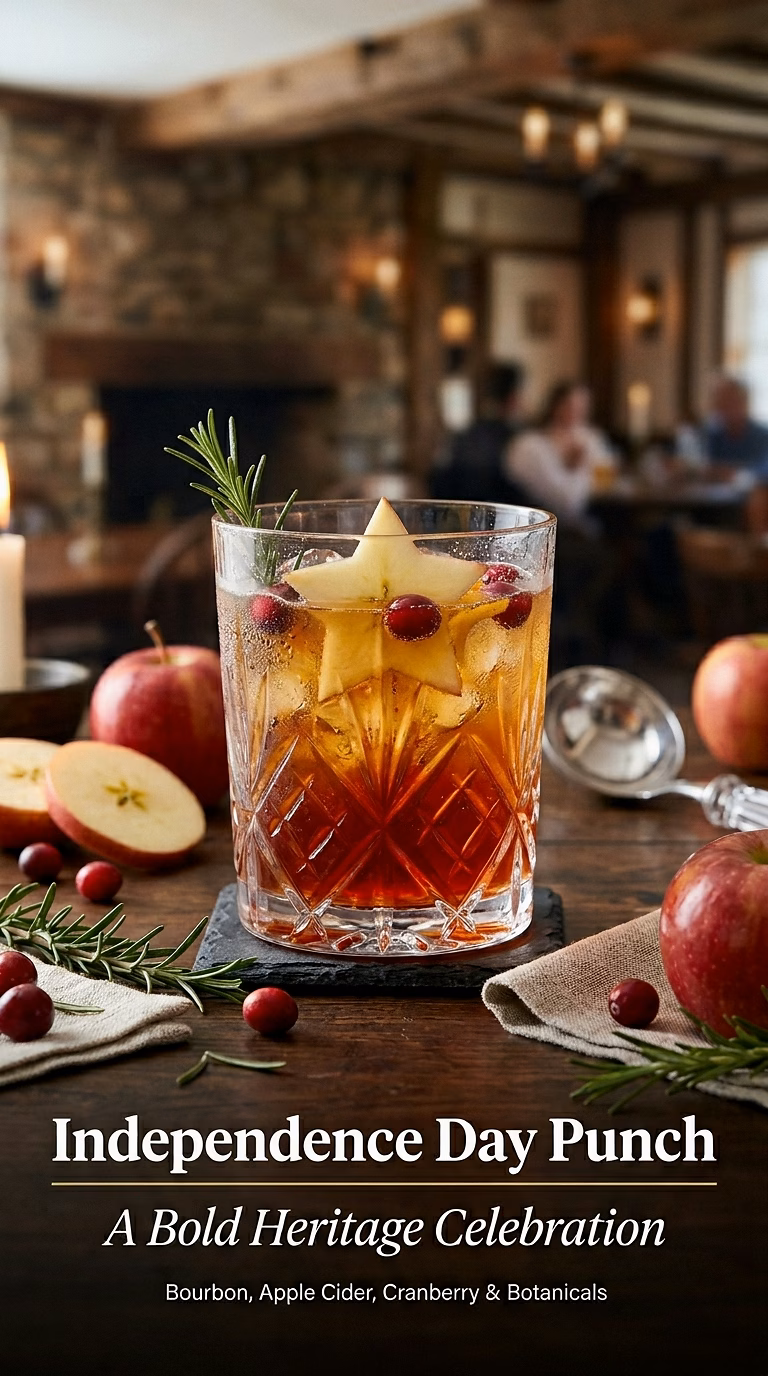 Independence Day Bourbon Punch