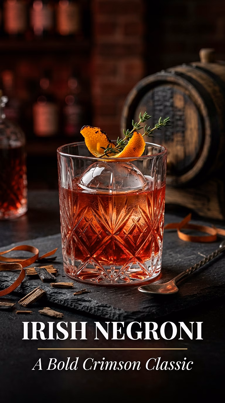 Irish Negroni (Black Barrel Edition)