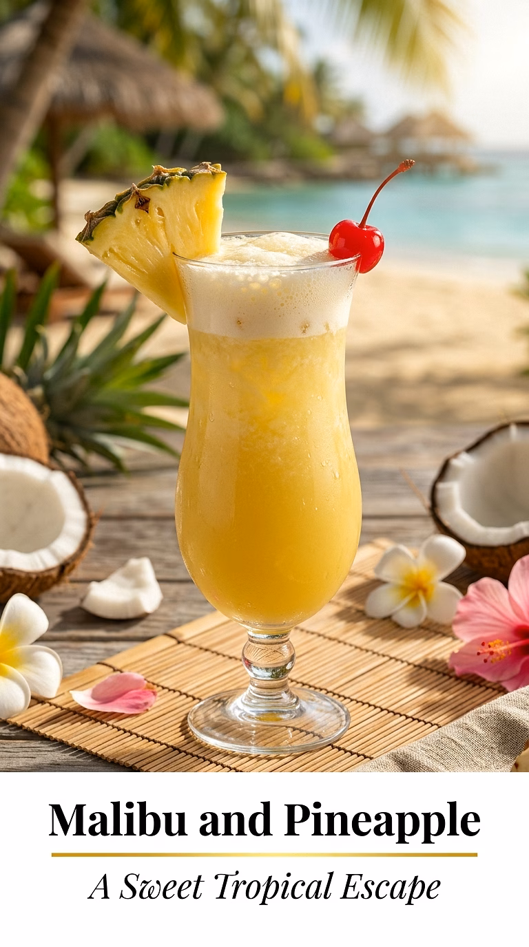 Malibu and Pineapple