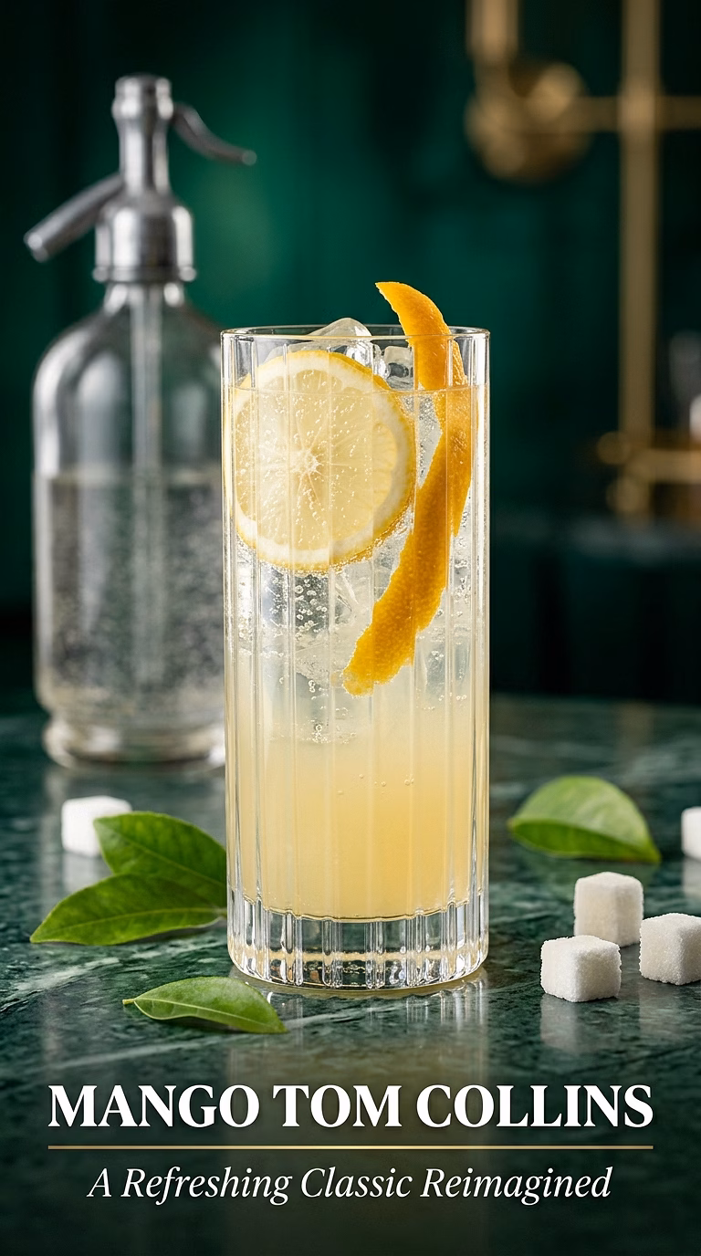 Mango Tom Collins
