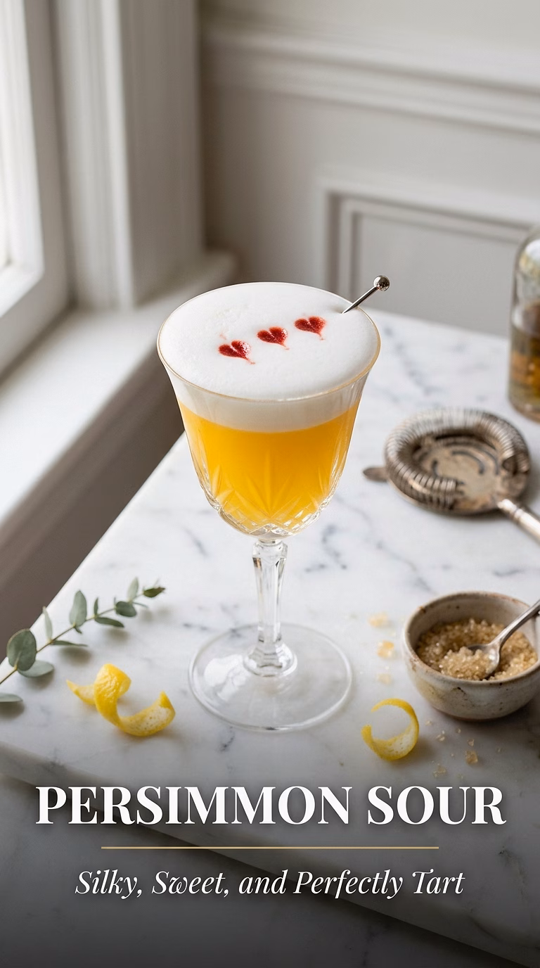Persimmon Sour