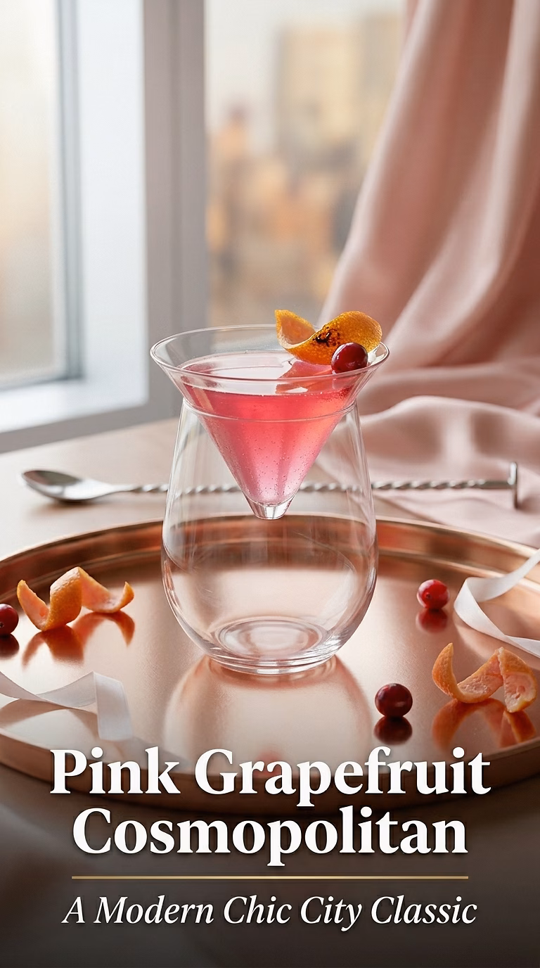 Pink Grapefruit Cosmopolitan