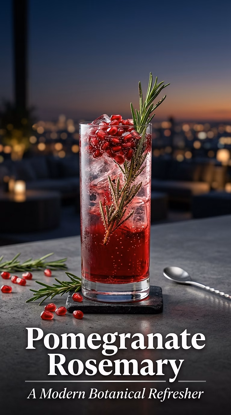 Pomegranate Rosemary Refresher