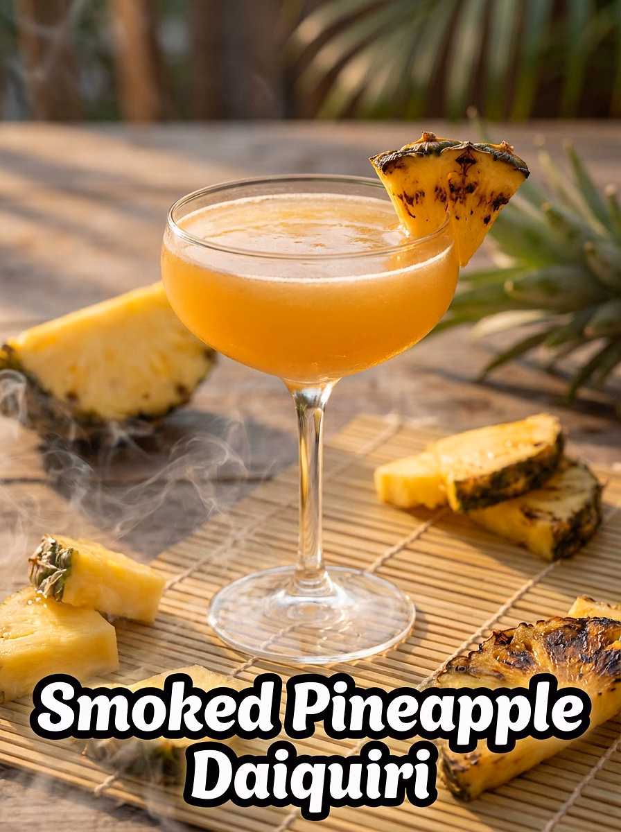 Smoked Pineapple Daiquiri