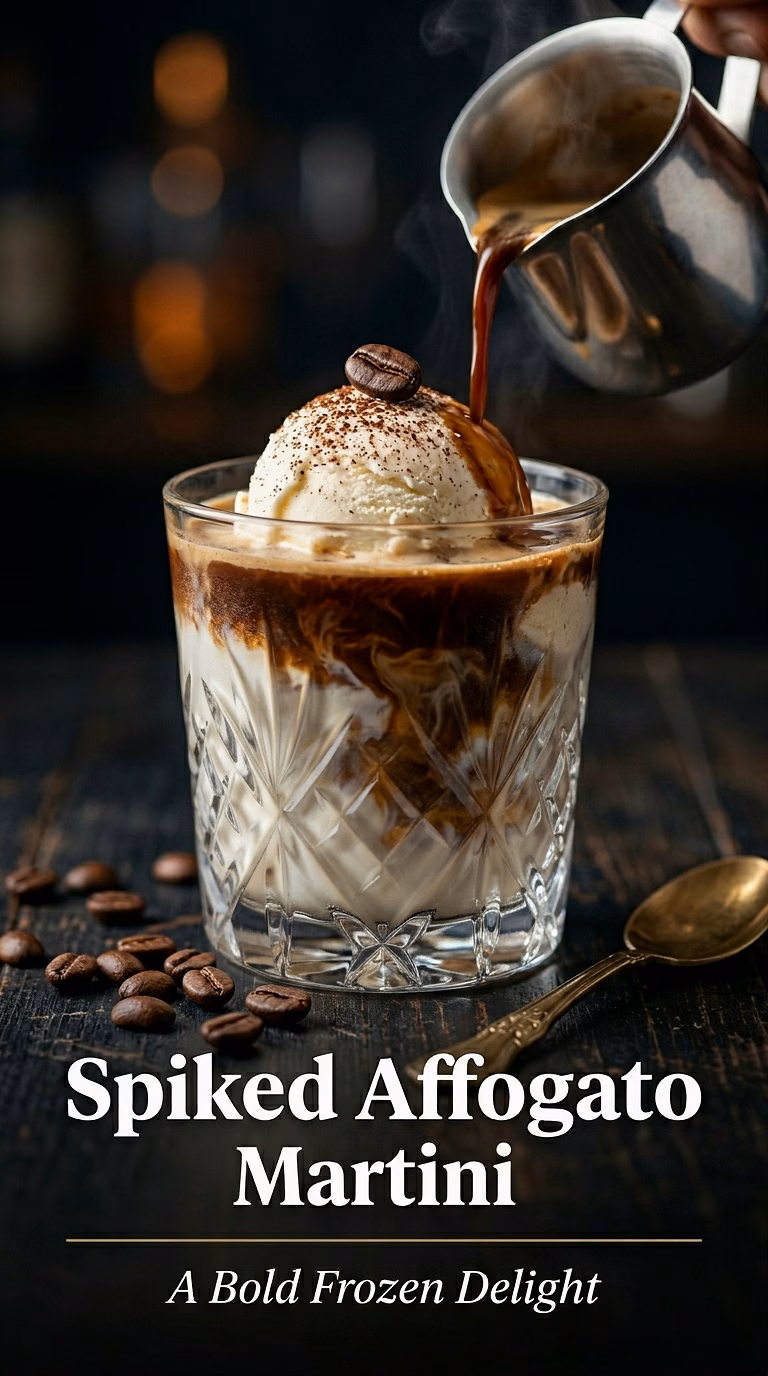 Spiked Affogato Martini