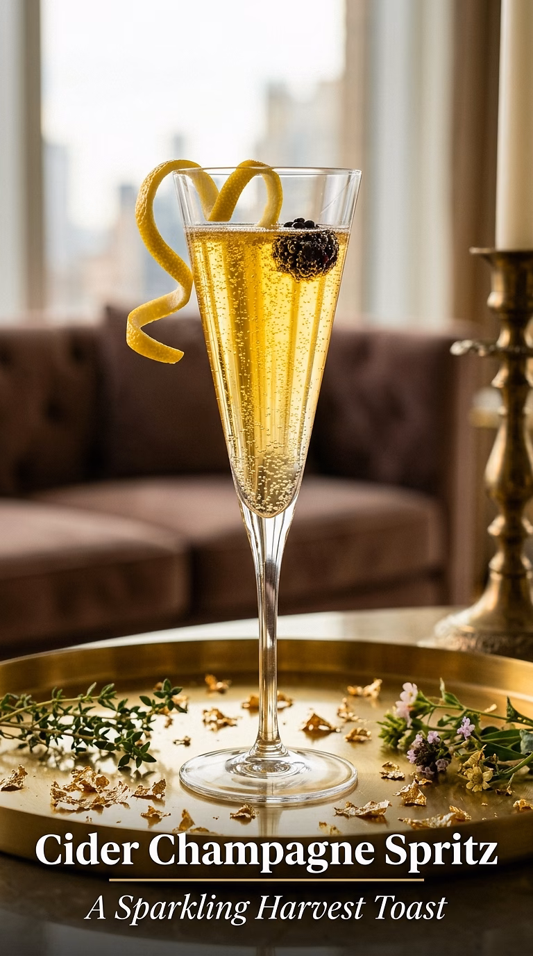 The Cider Champagne Spritz