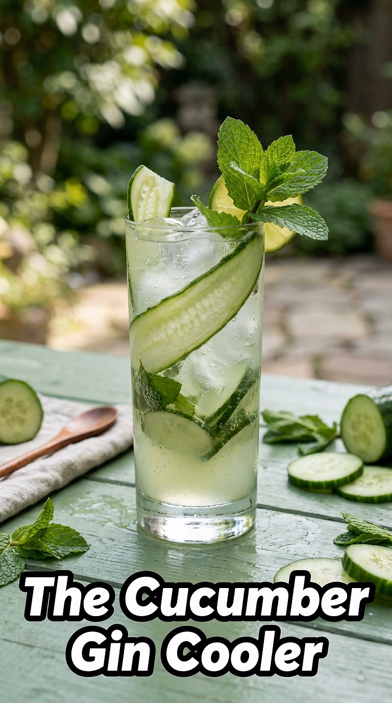 The Cucumber Gin Cooler