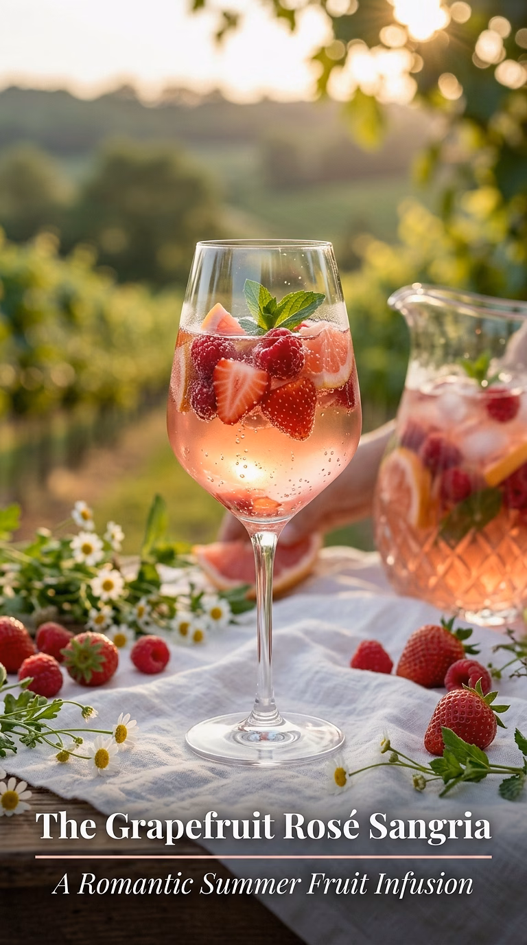 The Grapefruit Rosé Sangria