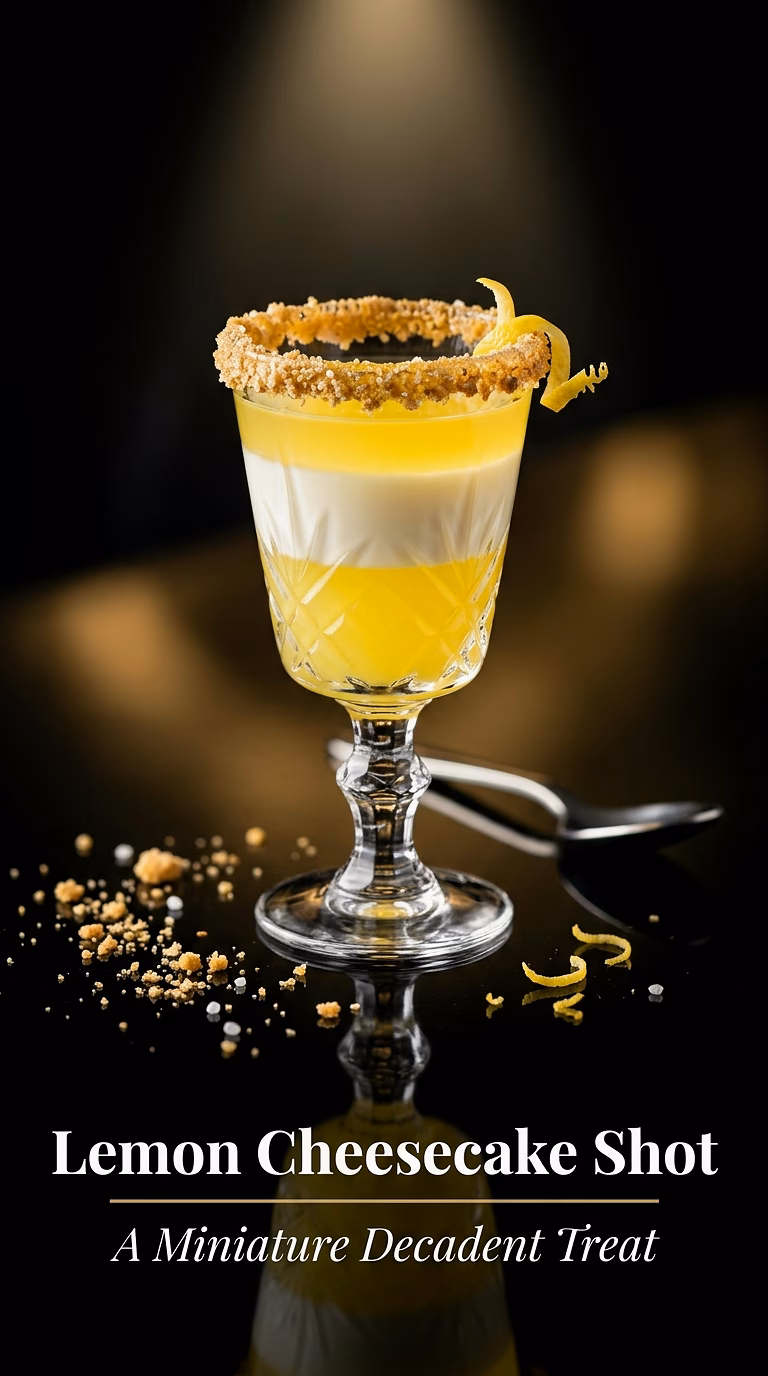 The Lemon Cheesecake Shot