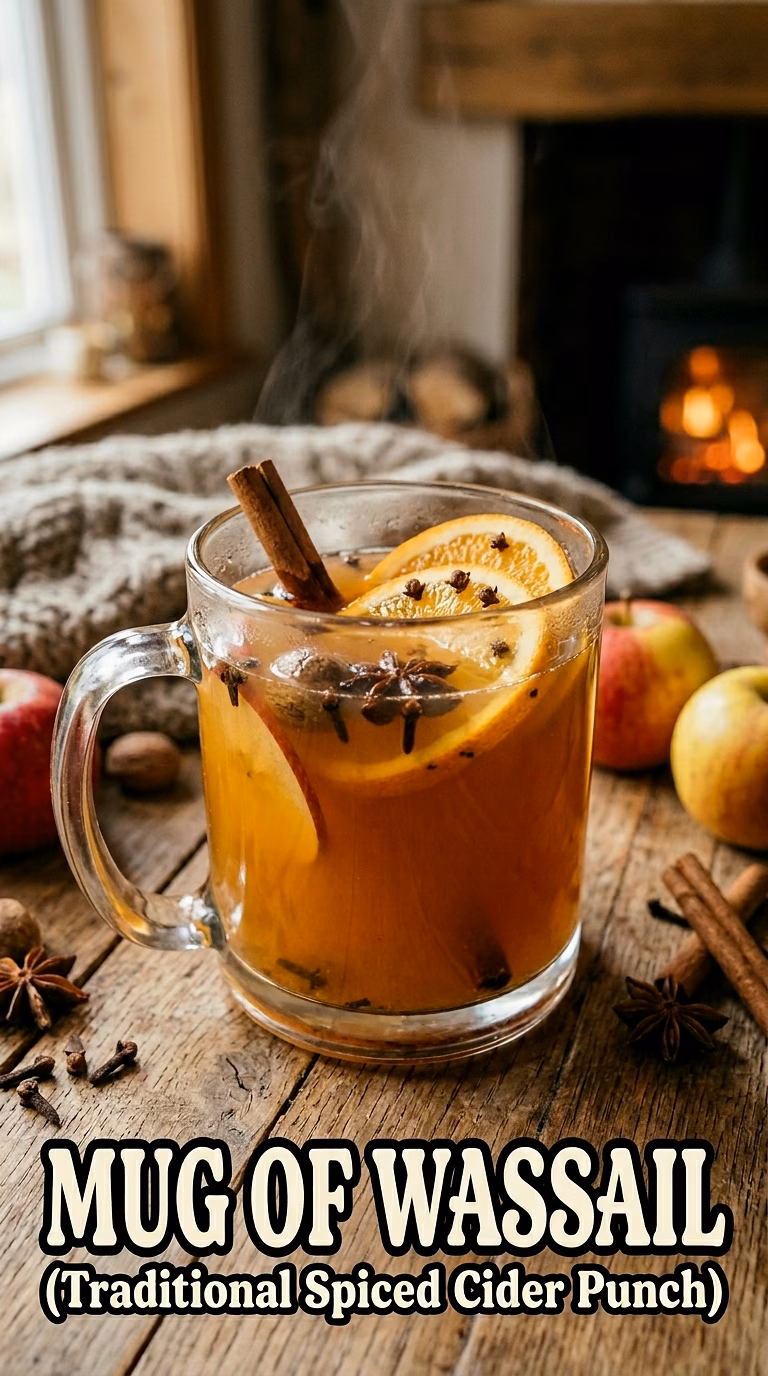 Wassail (Traditional Spiced Cider Punch)
