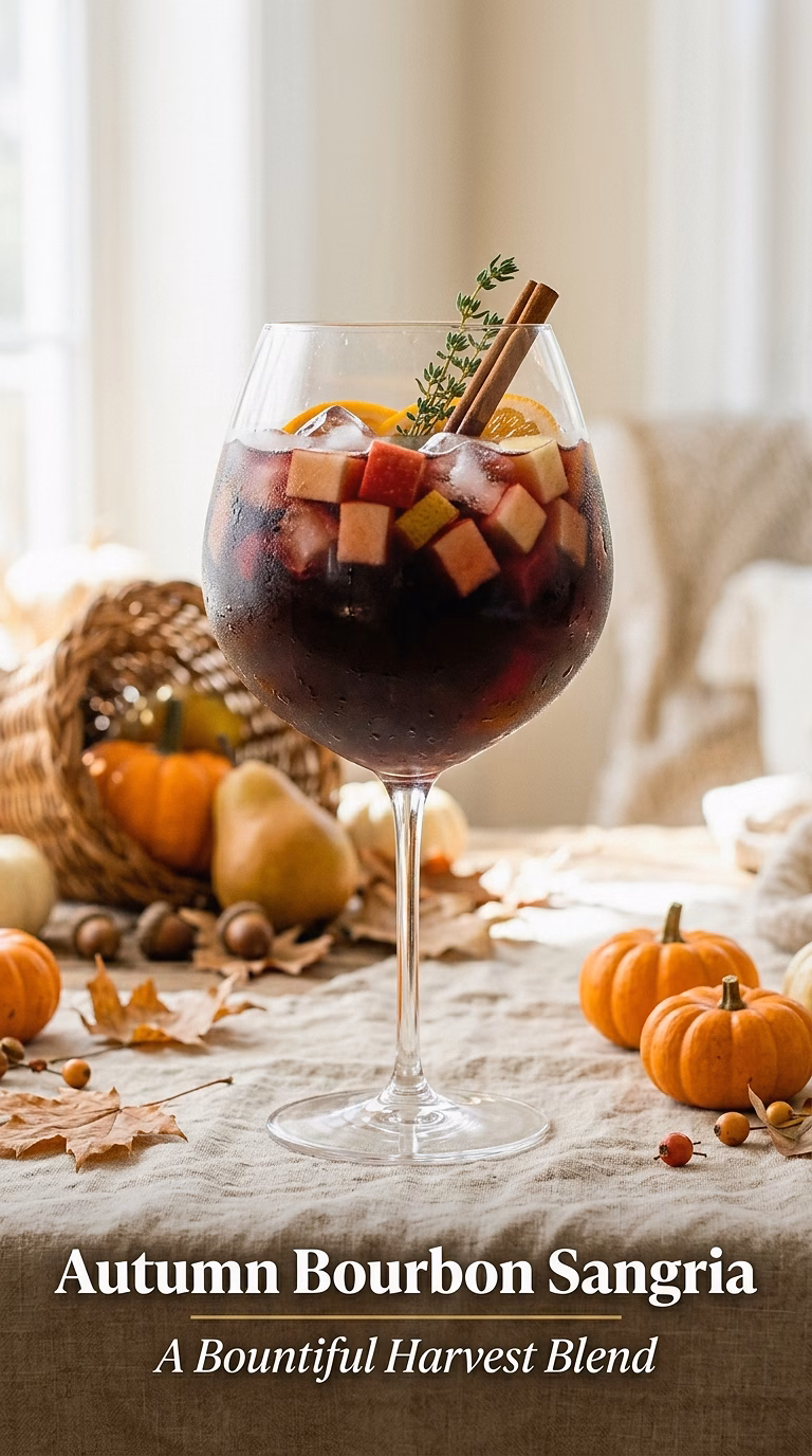 Autumn Bourbon Sangria