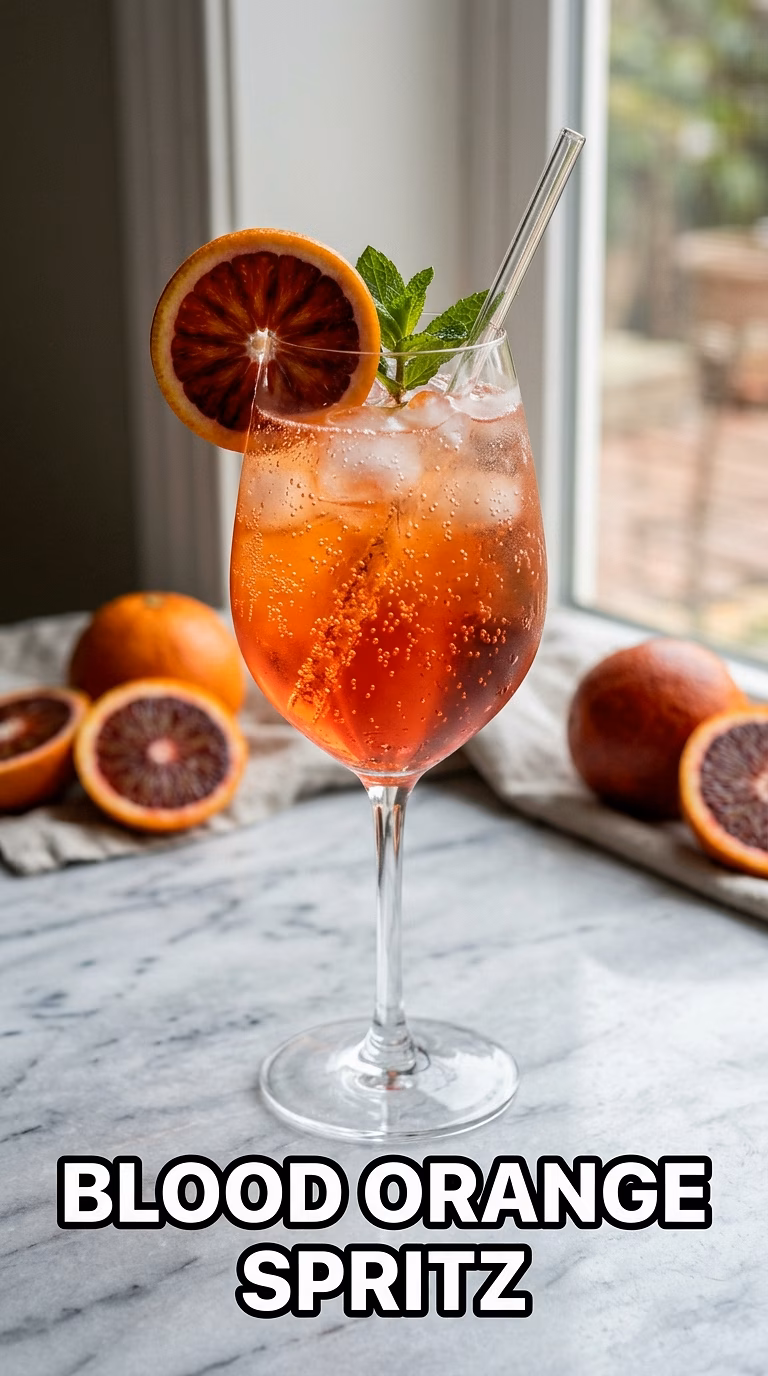 Blood Orange Spritz