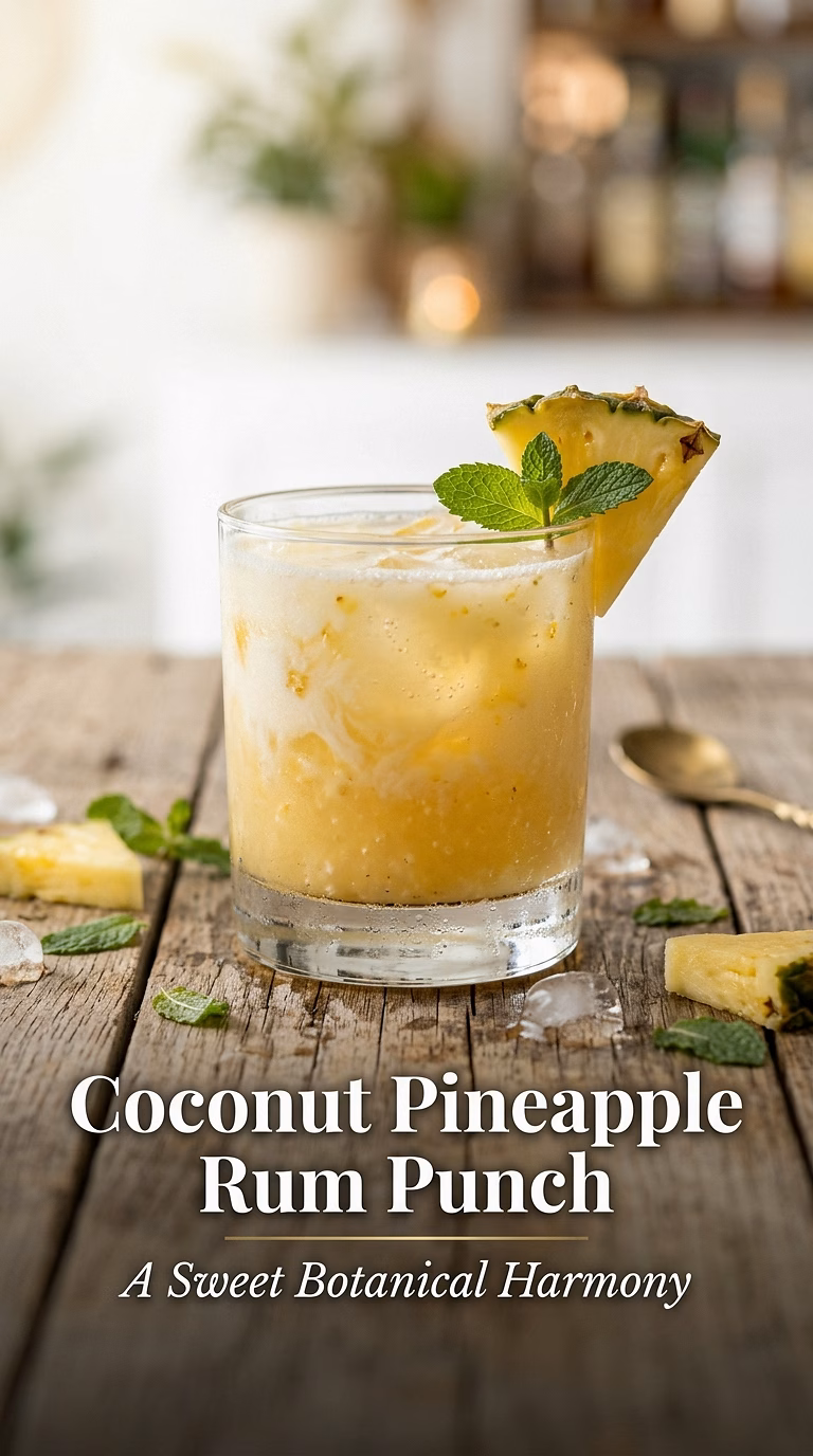 Coconut Pineapple Rum Punch