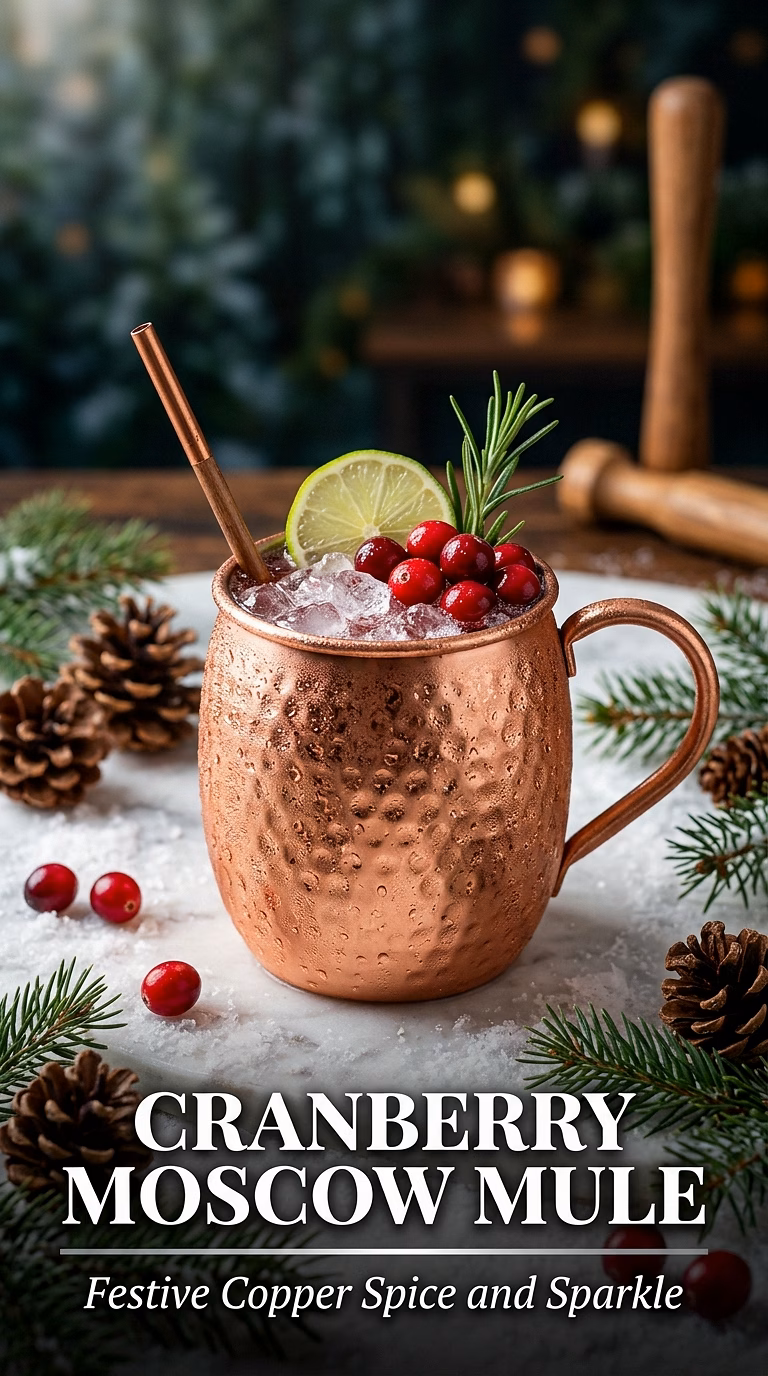 Cranberry Moscow Mule
