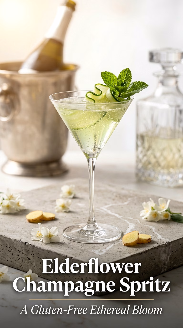 Elderflower Champagne Spritz