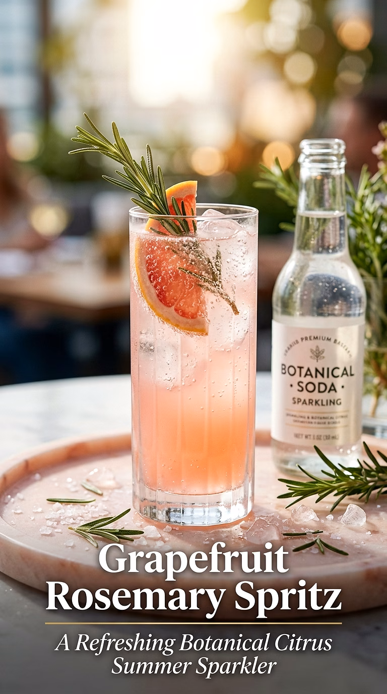 Grapefruit Rosemary Spritz