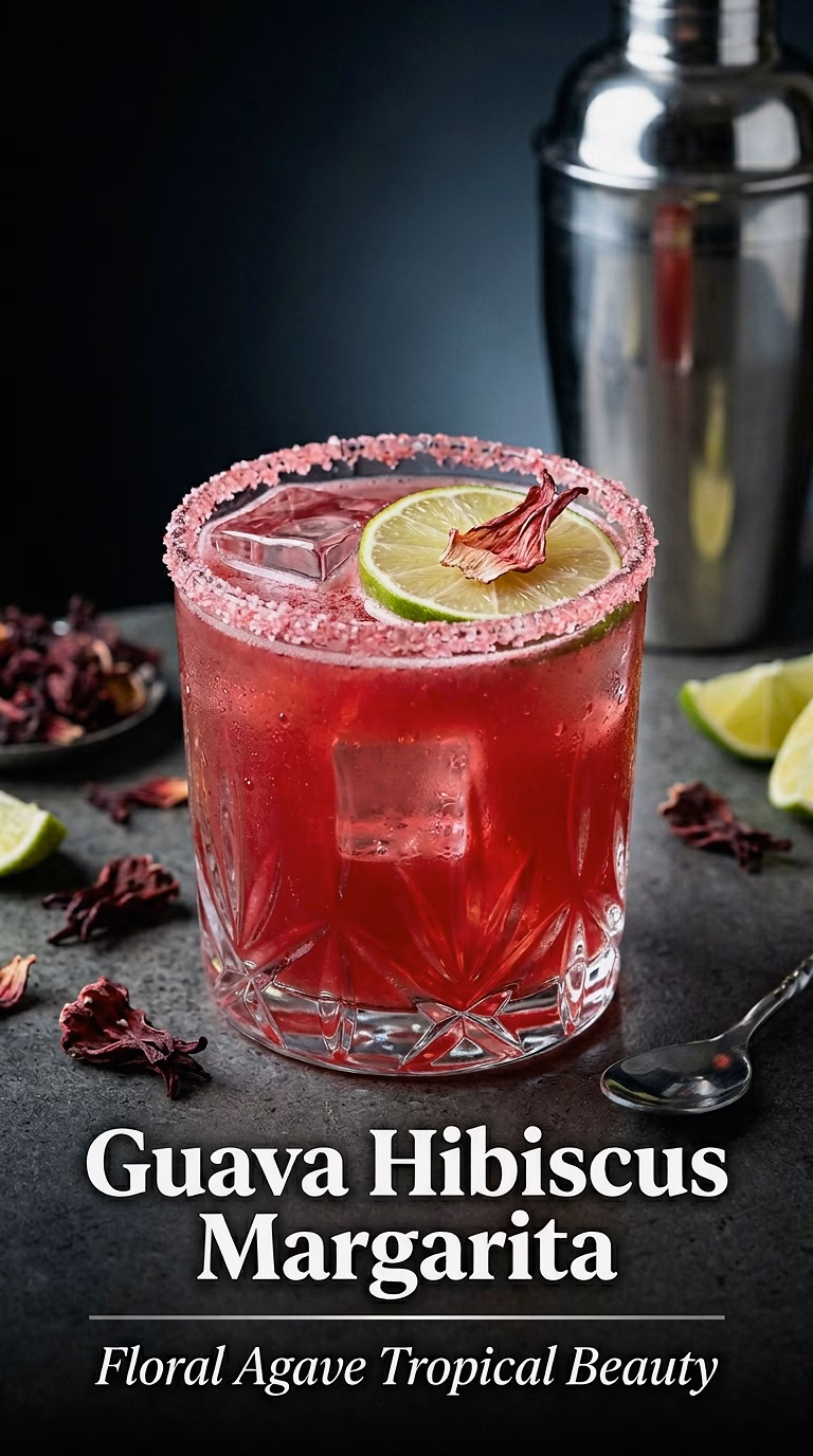 Guava Hibiscus Margarita