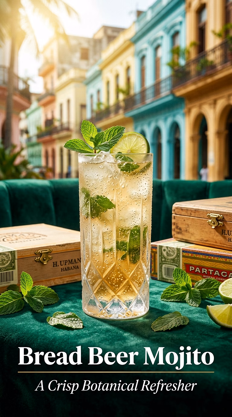 Kvass Cocktail (Bread Beer Mojito)