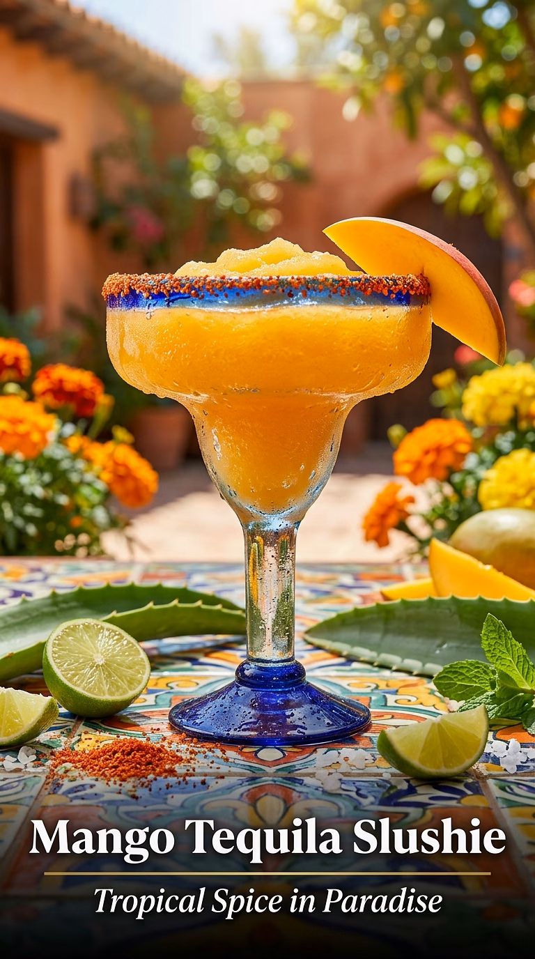 Mango Tequila Slushie